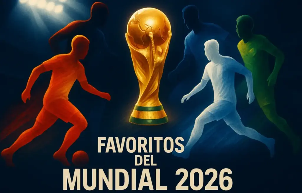 Los cuatro grandes favoritos del Mundial 2026: España, Francia, Argentina y Brasil compitiendo por el trofeo